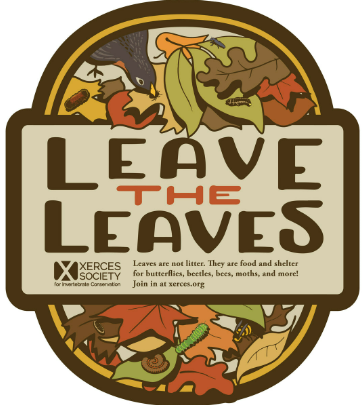 Leave the Leaves - Xerces Society campaign