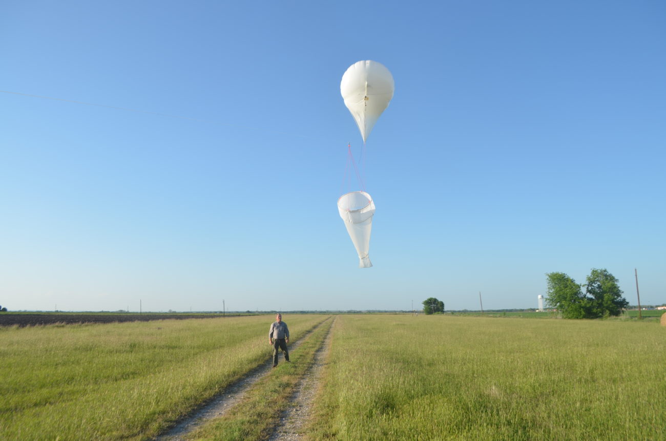 radar, moth migration, helikite