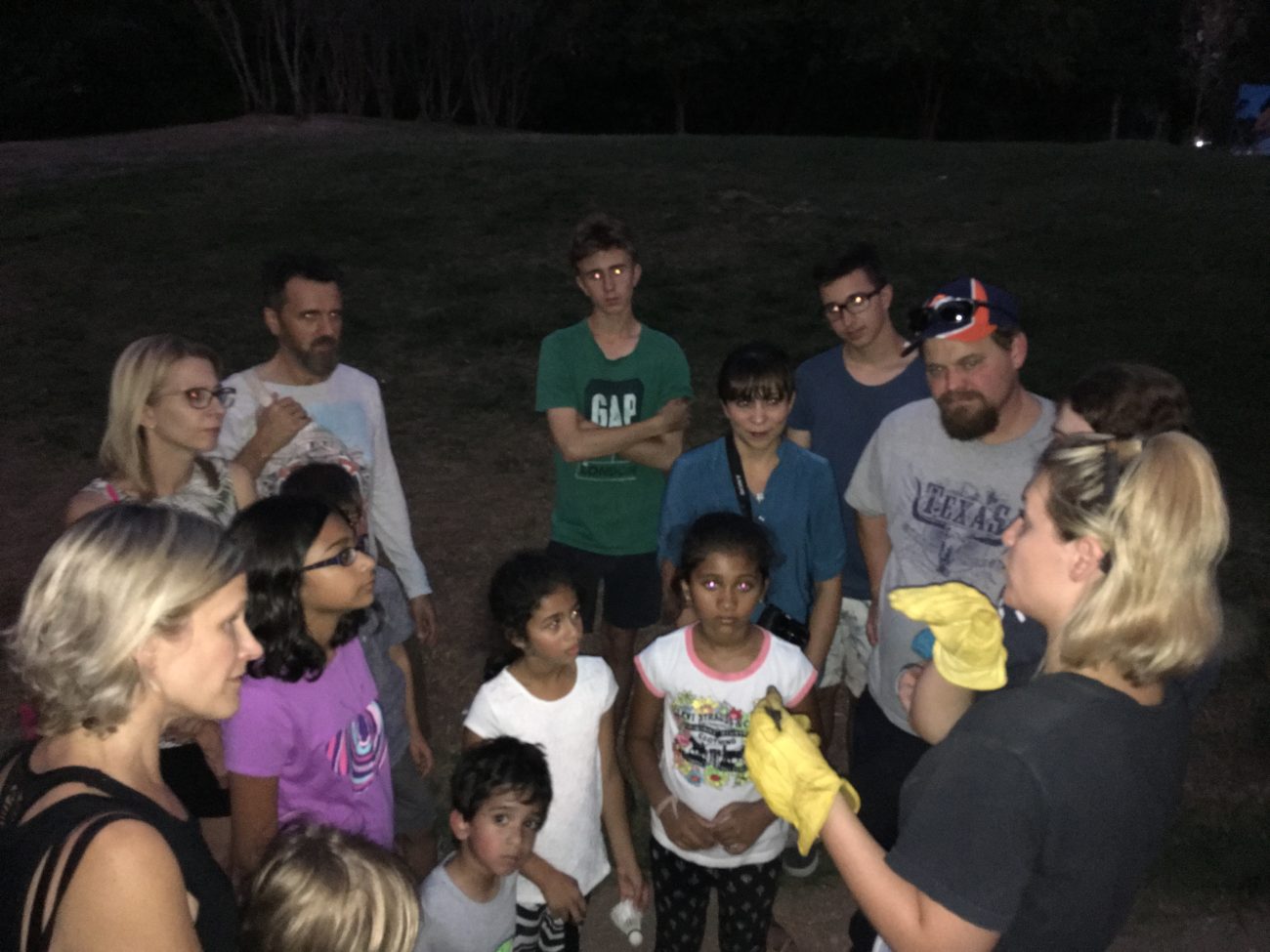 Austin bat presentation education outreach talks Congress Avenue Bridge